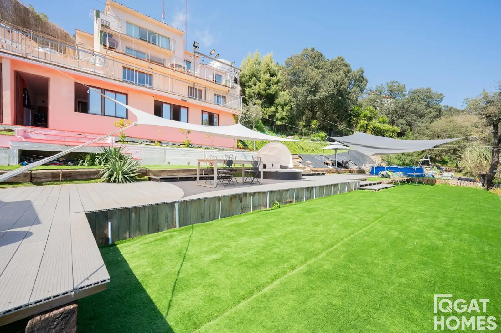 Jardí de Casa o xalet en venda en Barcelona amb Aire condicionat, Calefacció i Jardí privat