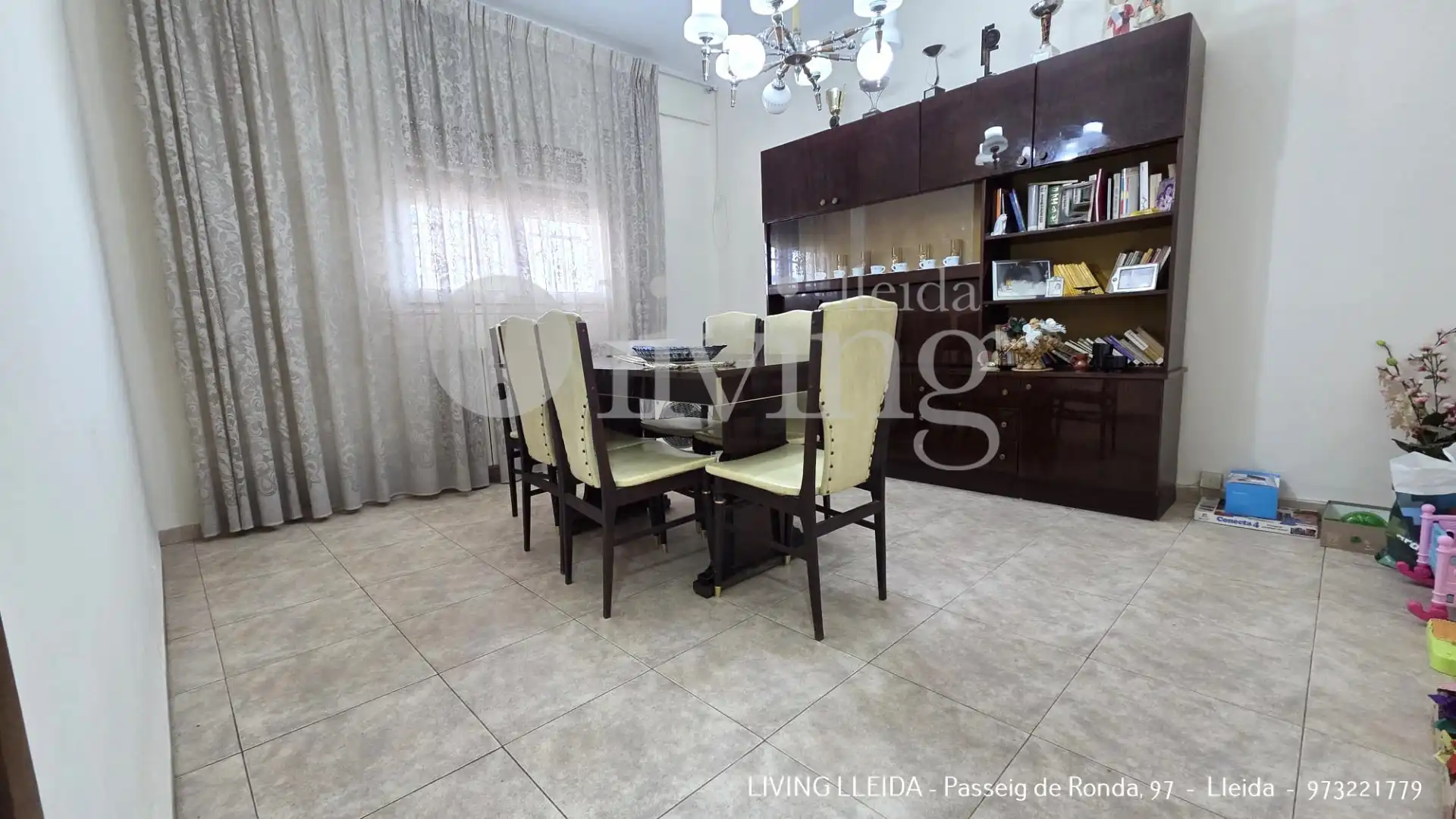 Dining room of Houses for sale in Lleida  with Heating, Private garden and Storage room