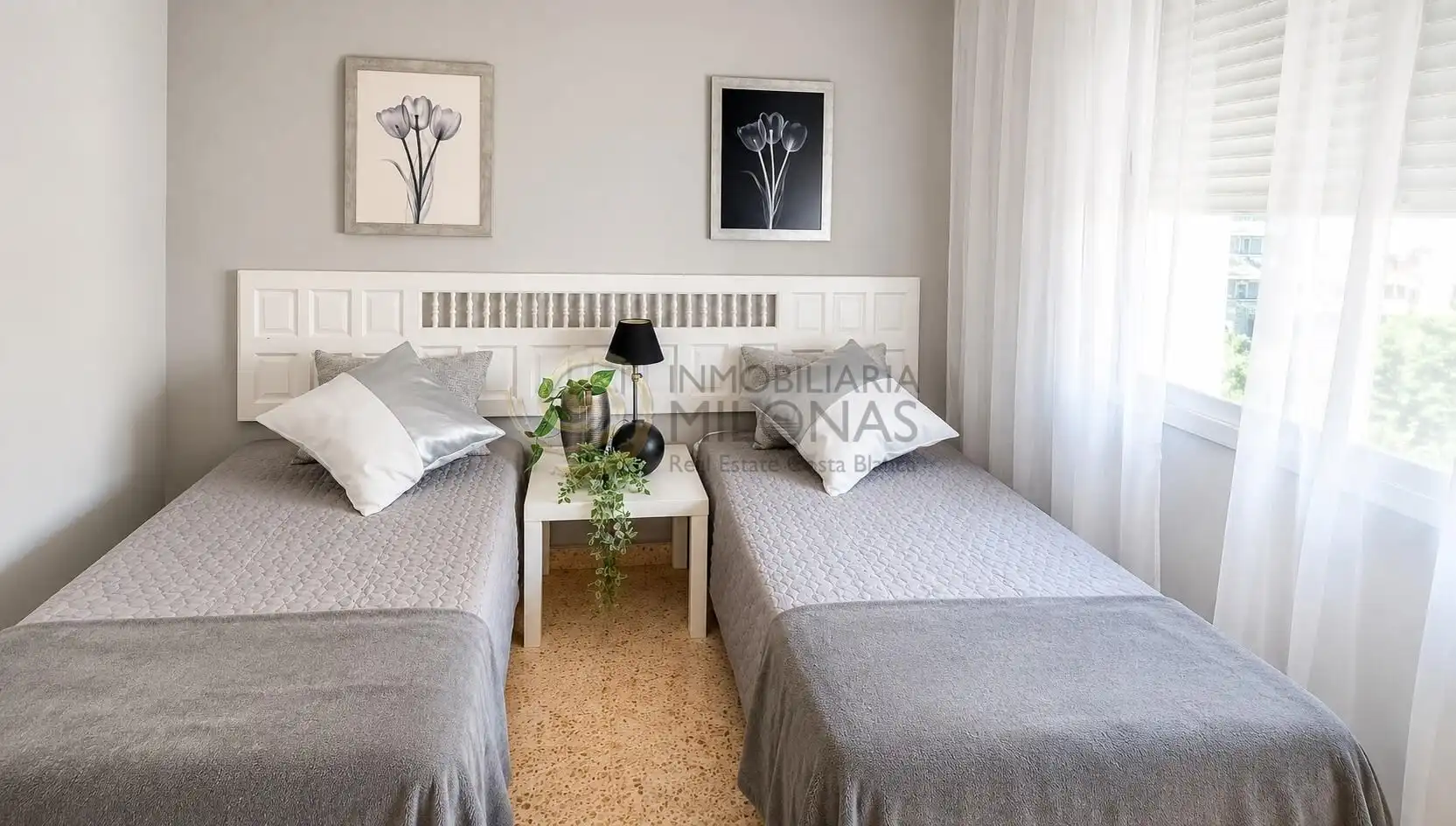 Schlafzimmer von Wohnungen zum Verkauf in Benidorm mit Klimaanlage, Heizung und Terrasse
