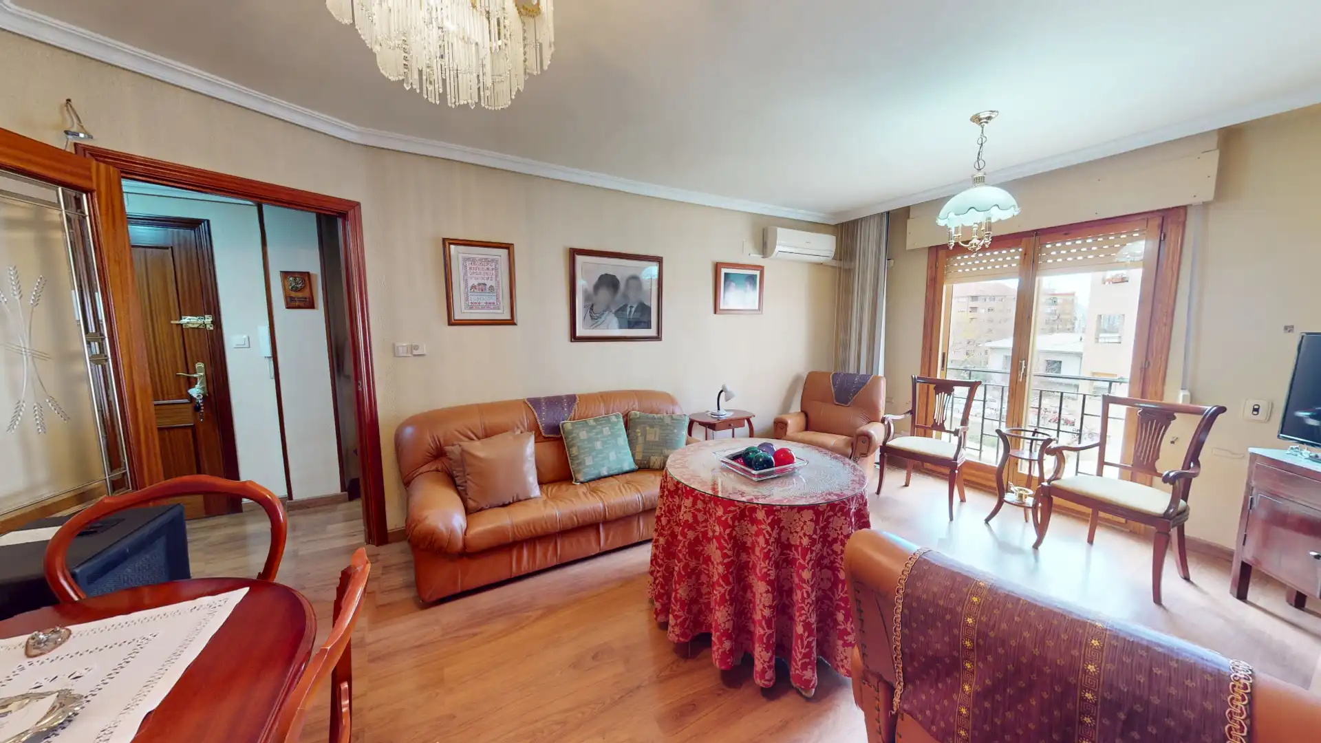 Sala de estar de Piso en venta en Ibi con Aire acondicionado, Calefacción y Parquet