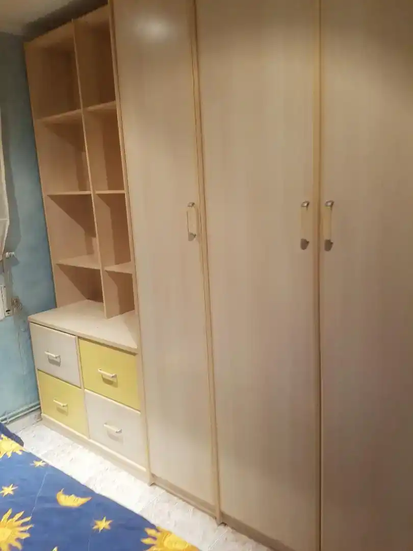 Bedroom of Flat for share in Sabadell  with Furnished, Microwave and Internet