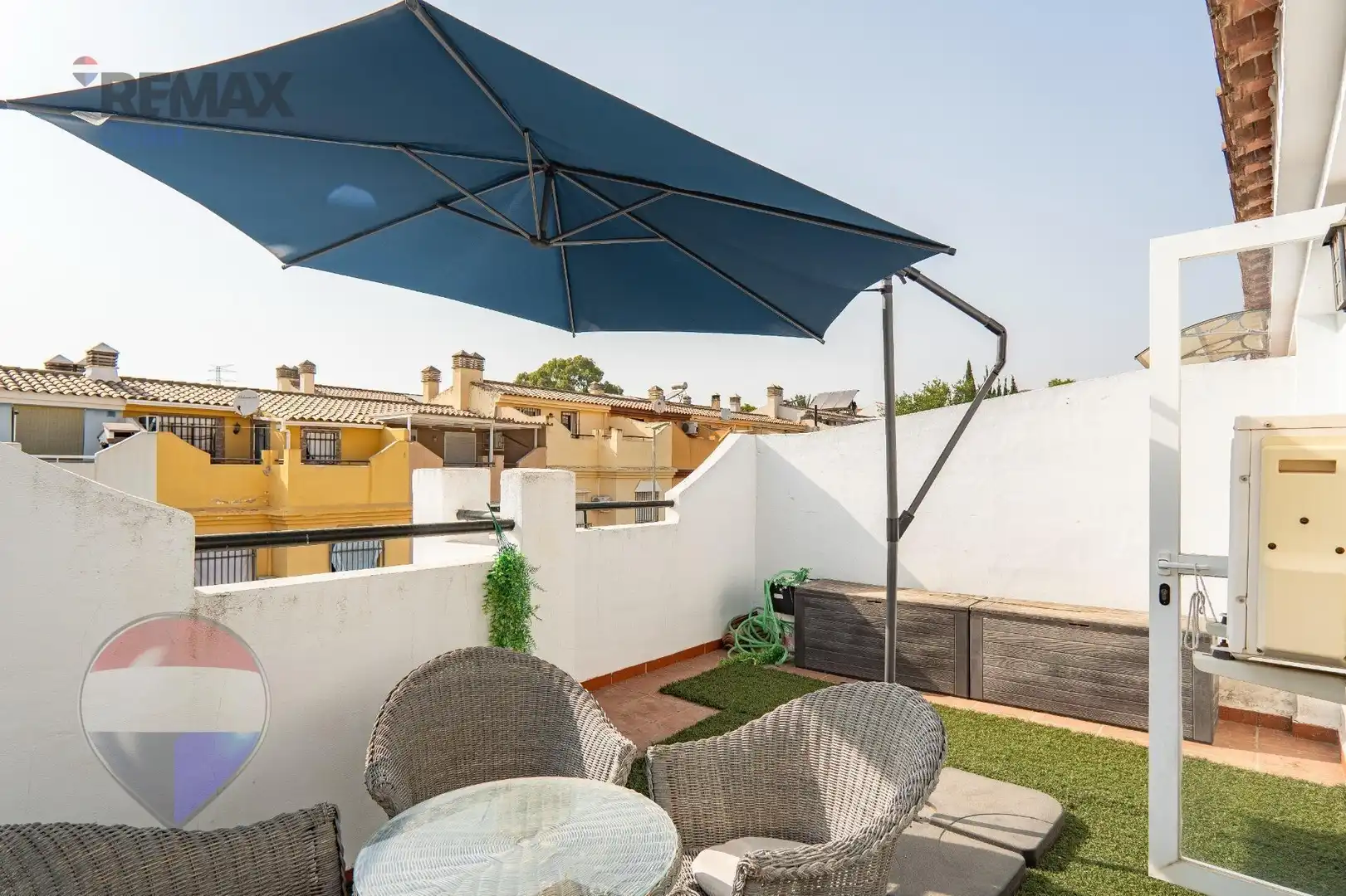 Terrassa de Casa adosada en venda en Cártama amb Piscina comunitària