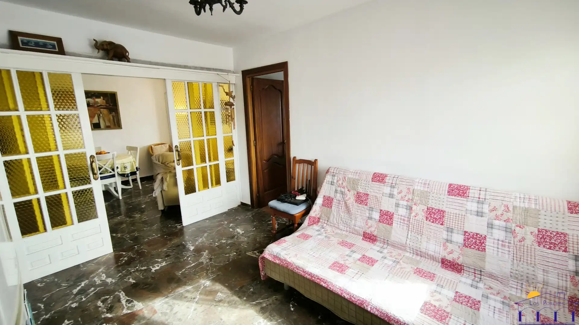 Sala de estar de Apartamento en venta en Benalmádena con Aire acondicionado, Calefacción y Terraza