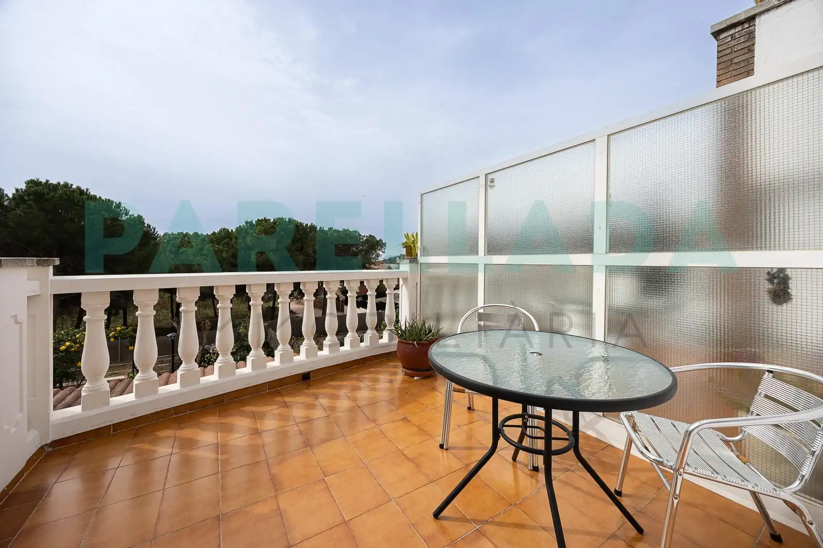 Terraza de Casa o chalet en venta en Badalona con Aire acondicionado, Calefacción y Jardín privado