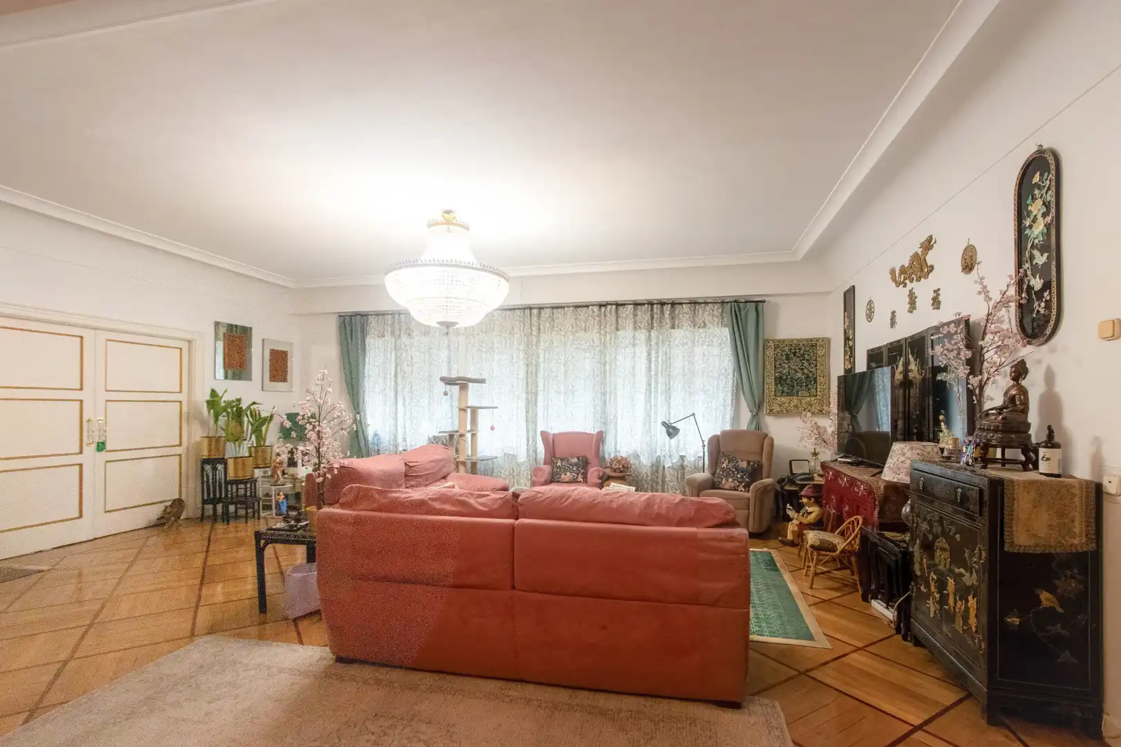 Sala d'estar de Pis en venda en Madrid amb Aire condicionat, Terrassa i Traster