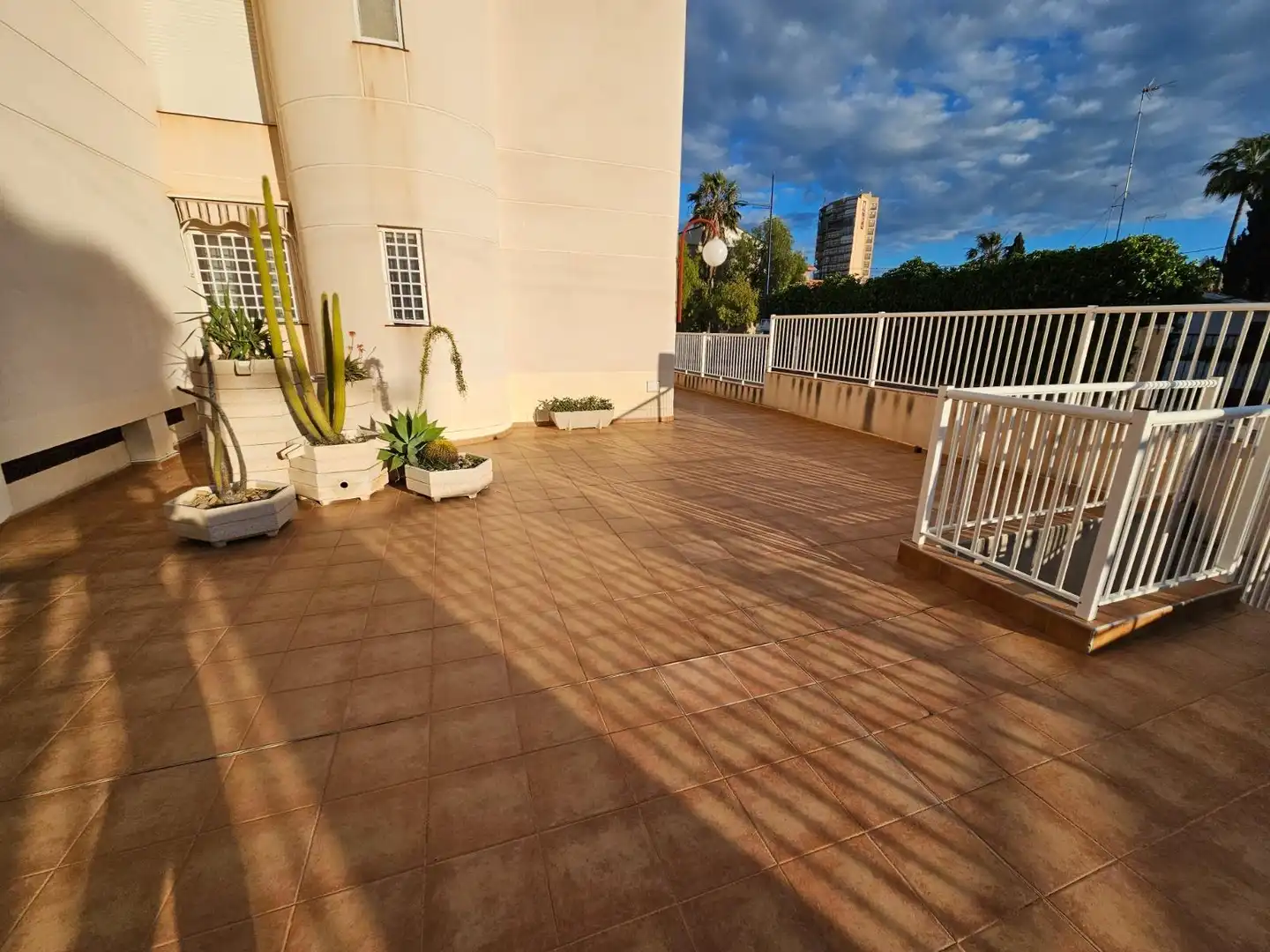 Terrace of Apartments for sale in San Javier  with Air Conditioner, Private garden and Storage room