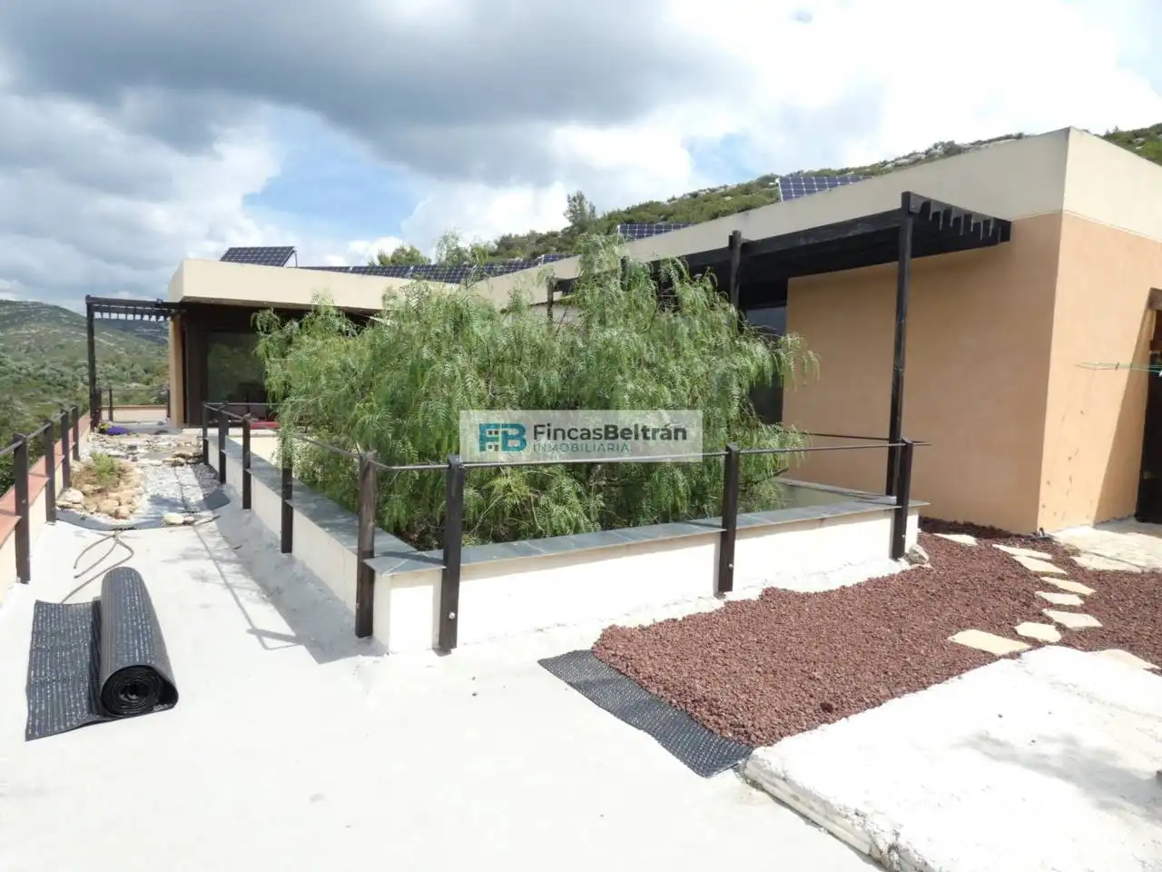 Terrassa de Casa o xalet en venda en Cervera del Maestre amb Calefacció, Jardí privat i Terrassa