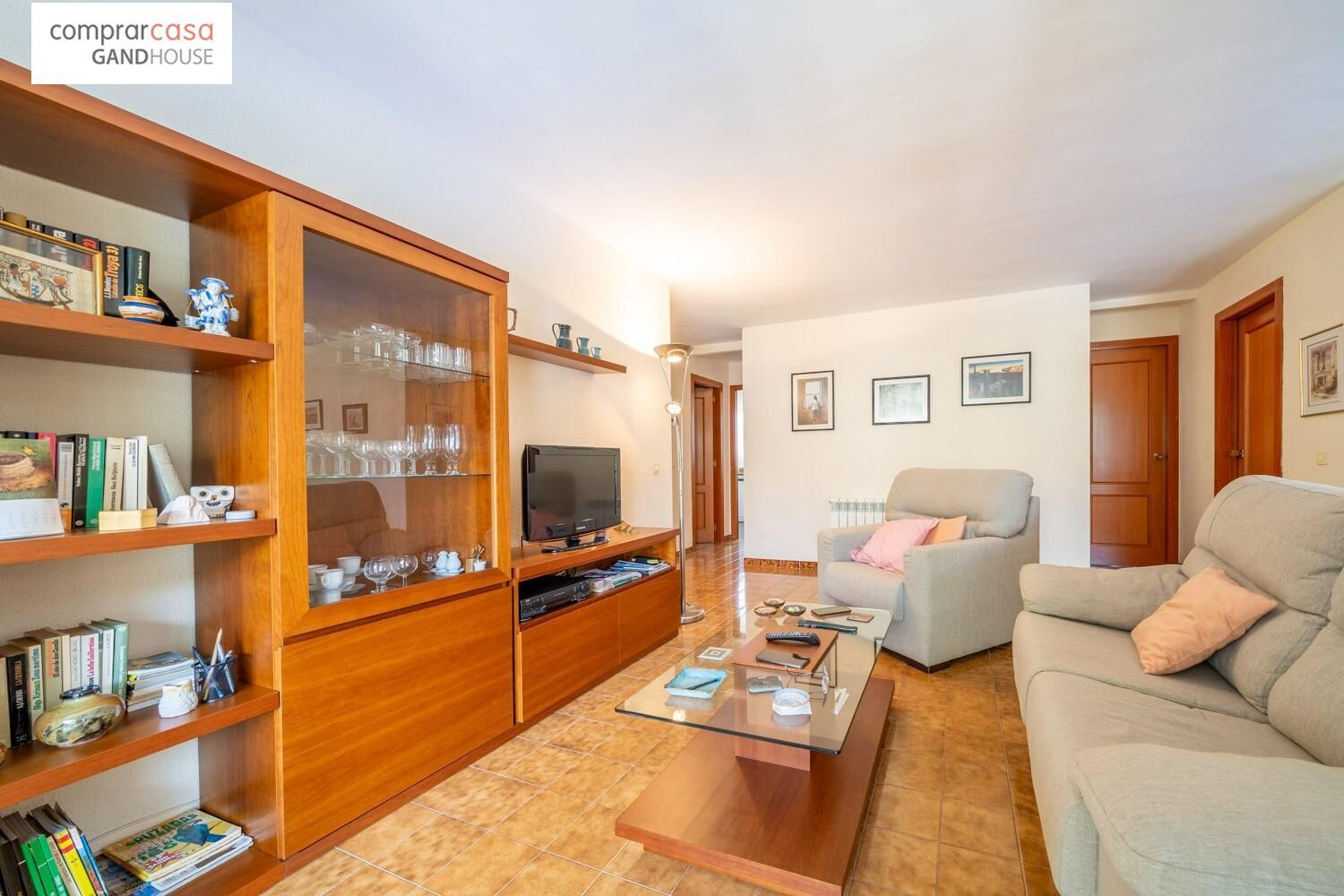 Living room of Flat for sale in Castell d'Aro, Platja d'Aro i s'Agaró  with Heating, Balcony and Community pool