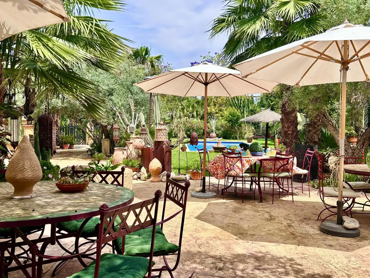 Garden of Houses for sale in Alicante / Alacant  with Air Conditioner, Private garden and Terrace