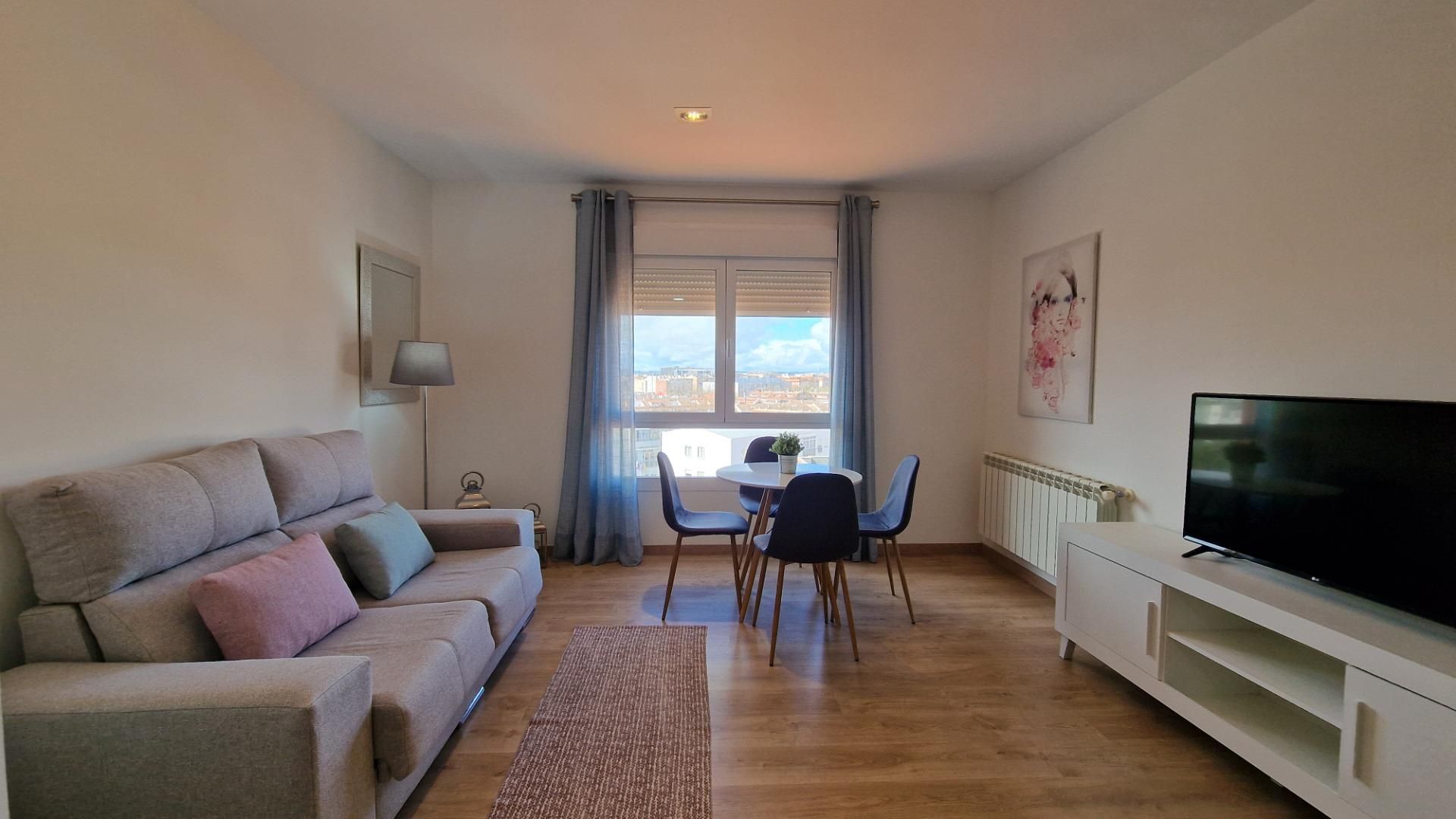 Living room of Flat to rent in Ciudad Real Capital  with Heating, Parquet flooring and Storage room