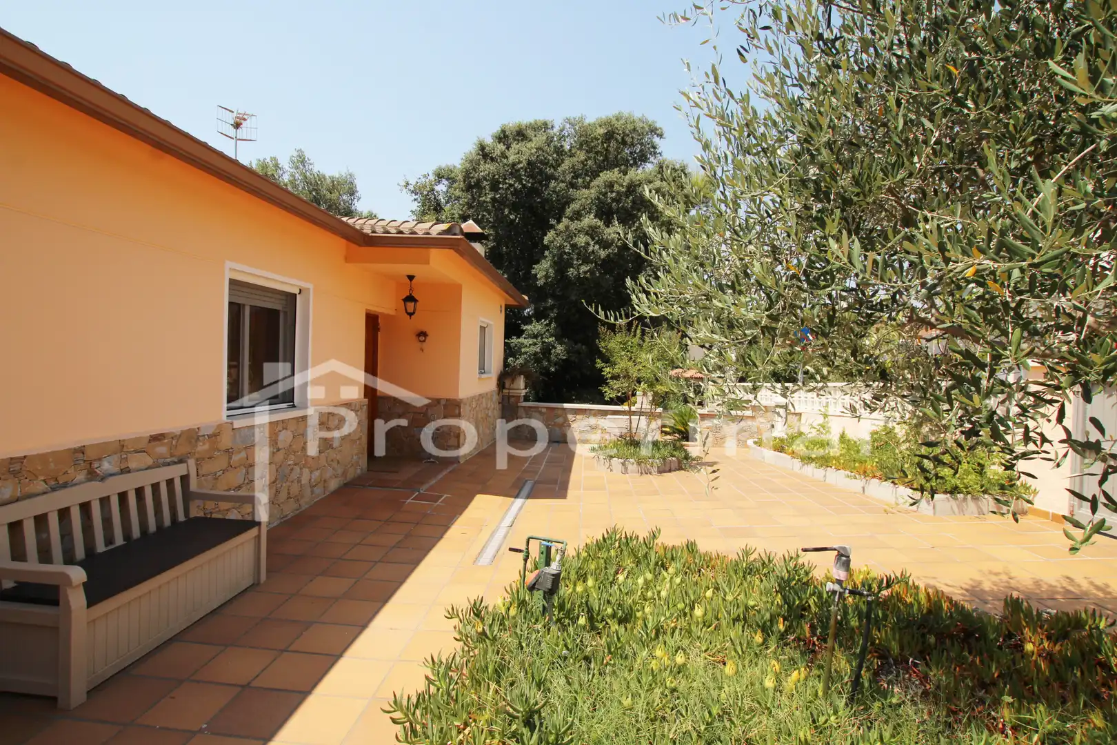 Vista exterior de Casa o chalet en venta en Sant Pere de Vilamajor con Calefacción, Jardín privado y Piscina