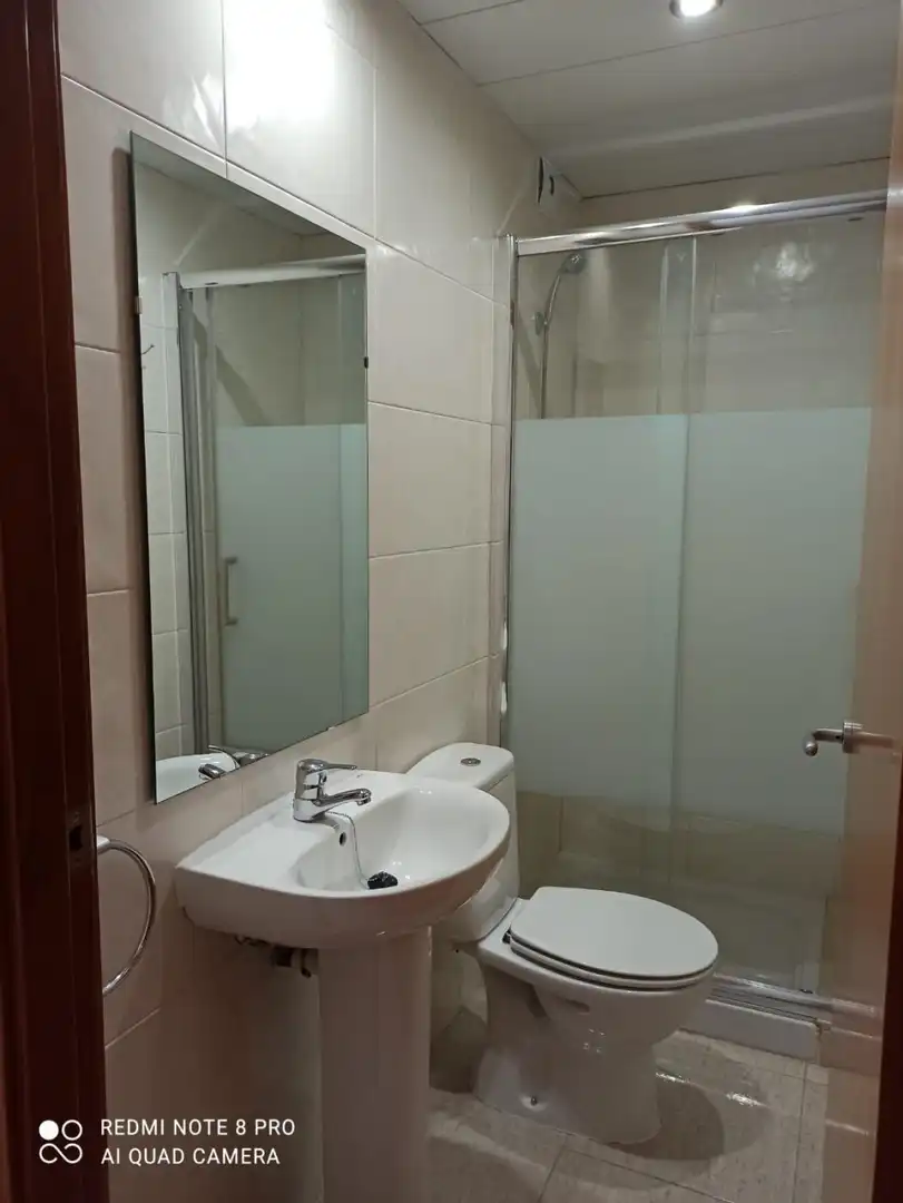 Badezimmer von Wohnung zur Miete in Castelldefels mit Heizung, Terrasse und Balkon