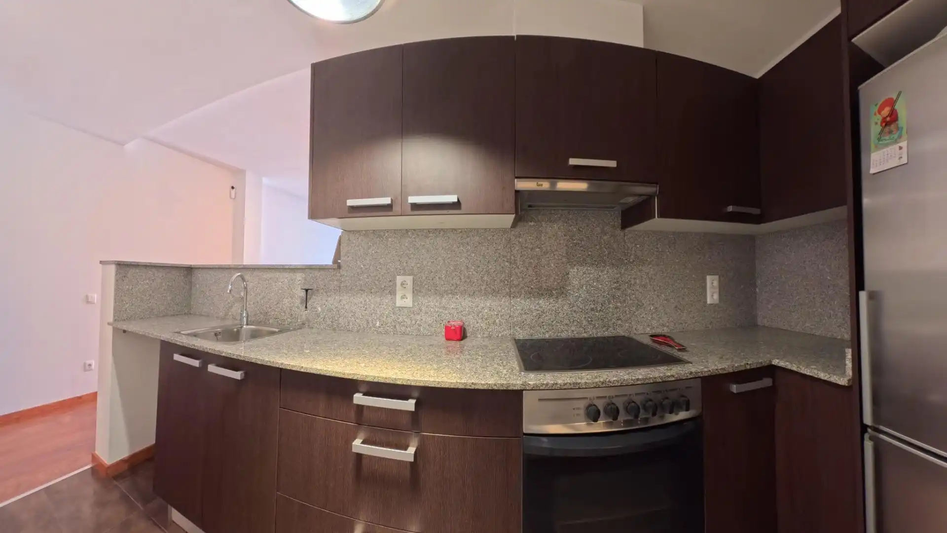 Kitchen of Flat for rent in Deltebre  with Parquet flooring