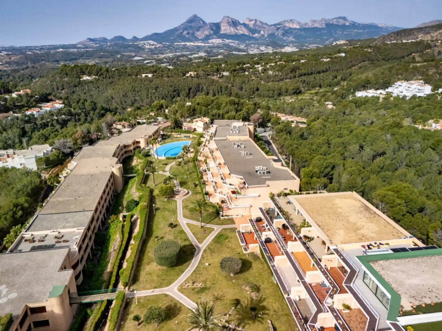 Vista exterior de Apartamento en venta en Altea con Aire acondicionado, Calefacción y Jardín privado