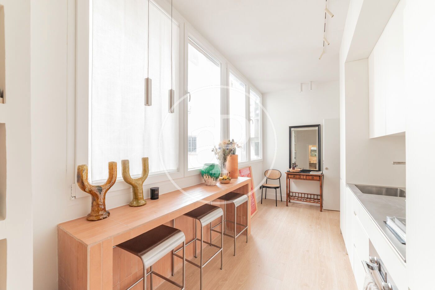 Flat to rent in  Madrid Capital  with Air Conditioner, Heating and Furnished