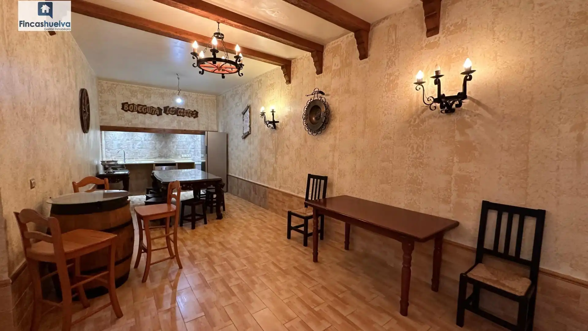 Dining room of Houses for sale in Moguer  with Private garden, Terrace and Storage room
