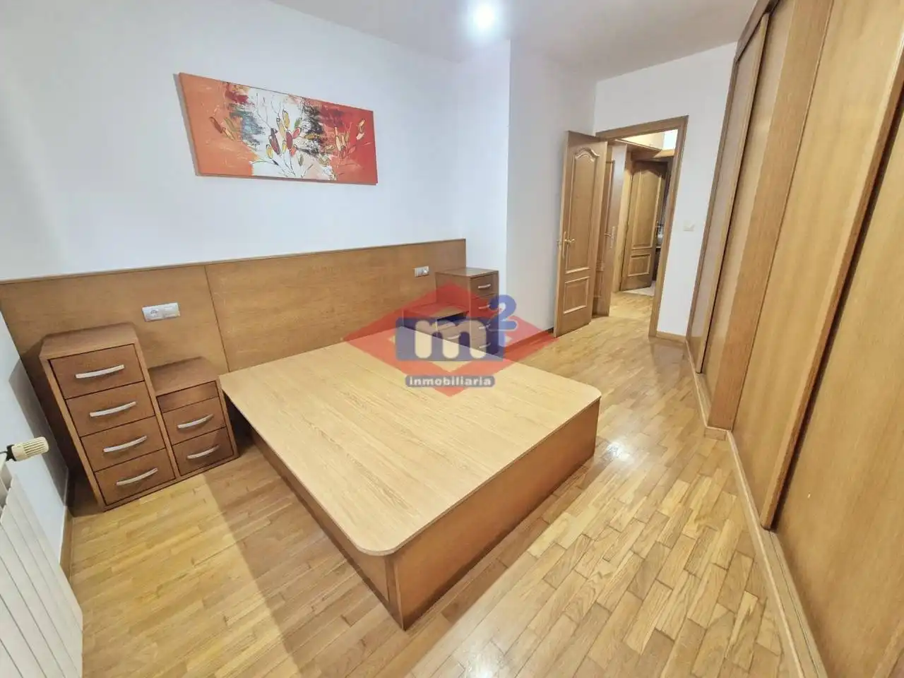 Bedroom of Flat for rent in Salceda de Caselas  with Heating, Parquet flooring and Terrace