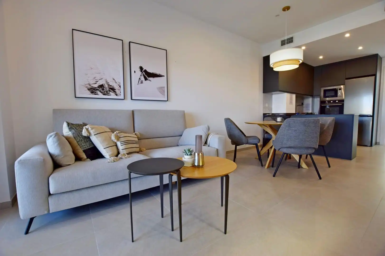 Sala de estar de Apartamento en venta en Torrevieja con Jardín privado, Terraza y Trastero