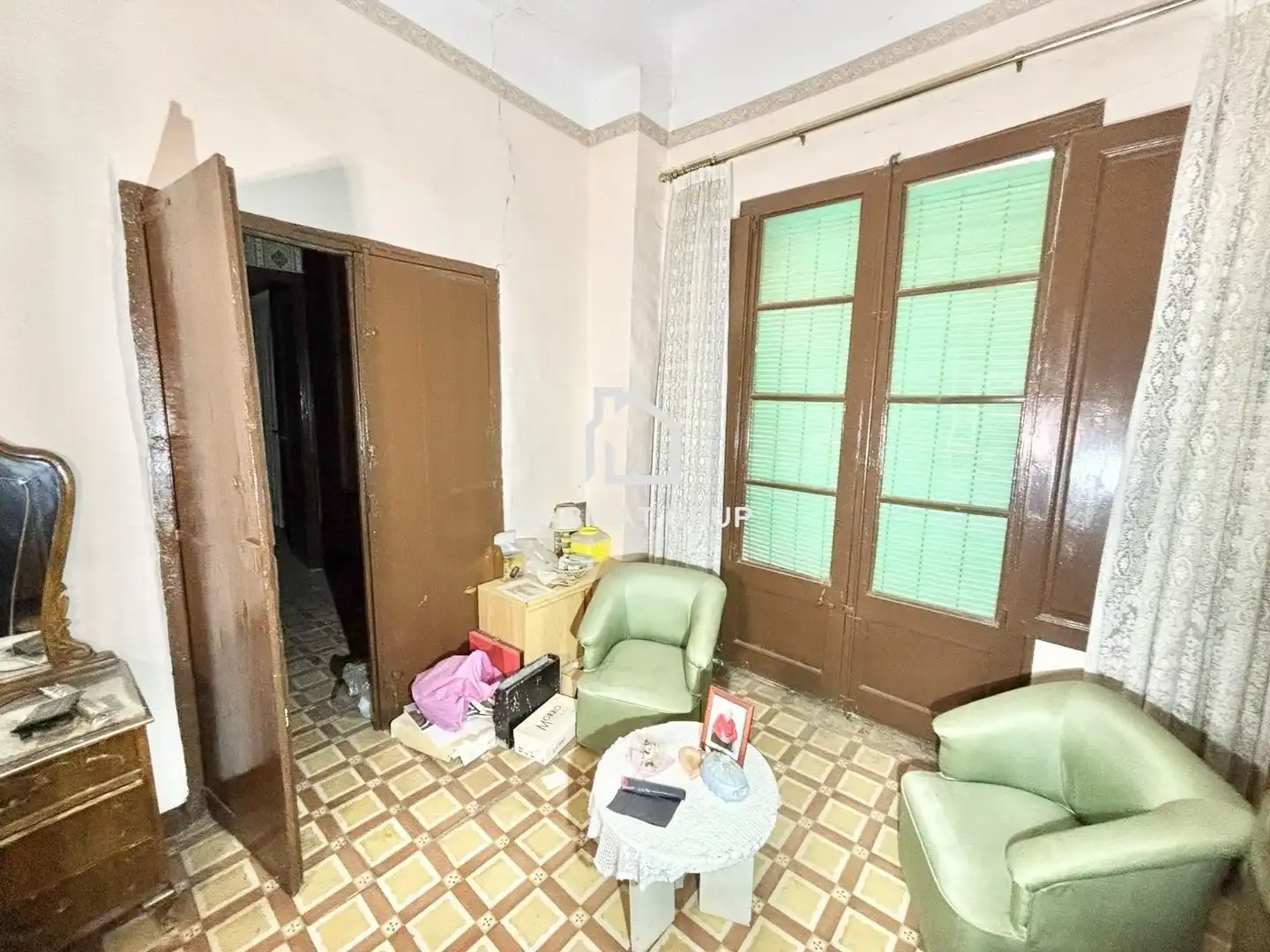 Sala de estar de Casa adosada en venta en Gandesa con Terraza y Trastero