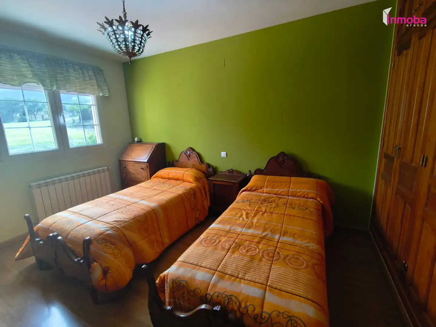 Bedroom of Houses for sale in Milagros  with Heating, Private garden and Parquet flooring
