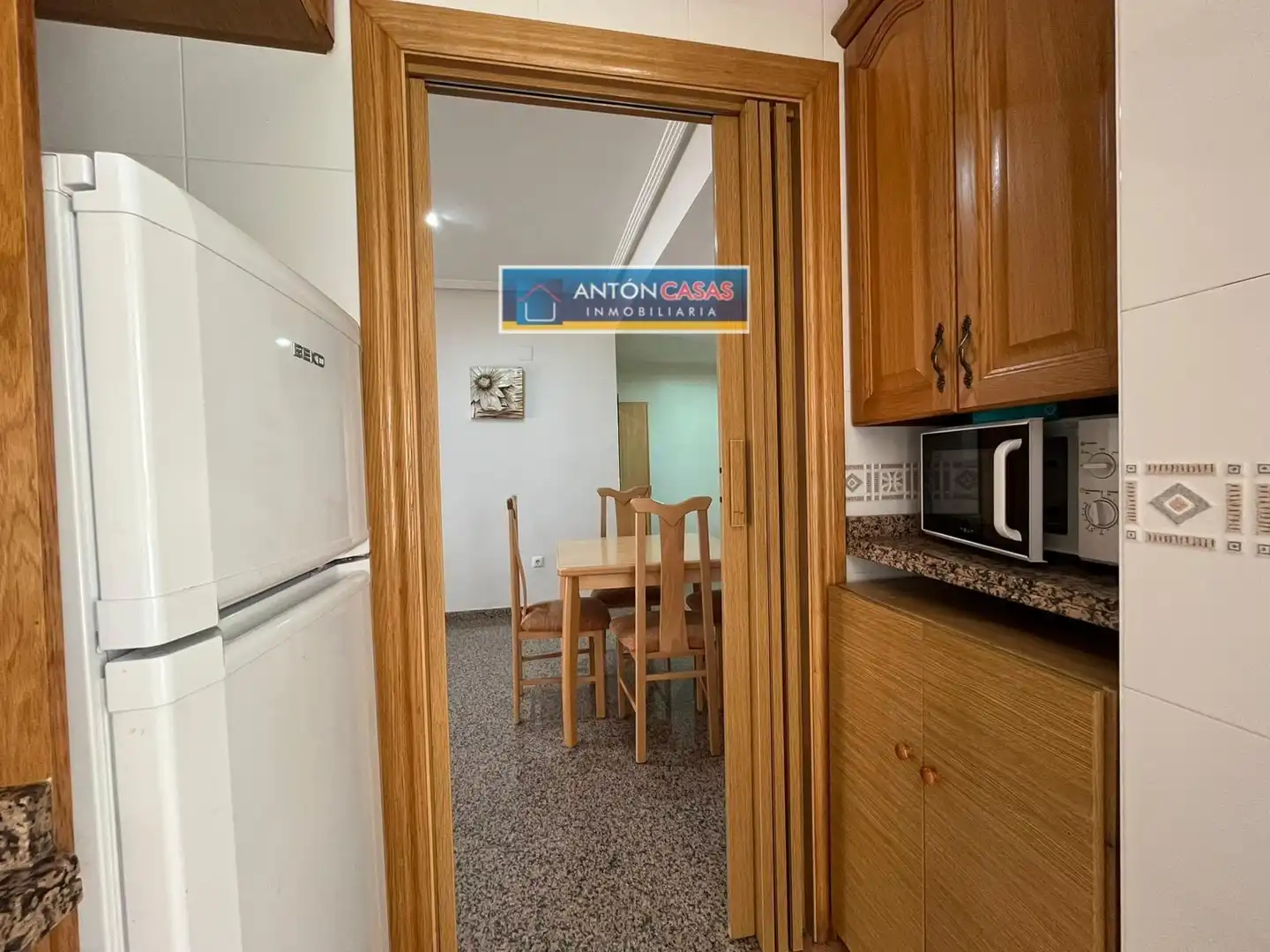 Cocina de Piso de alquiler en Elda con Aire acondicionado, Amueblado y Balcón