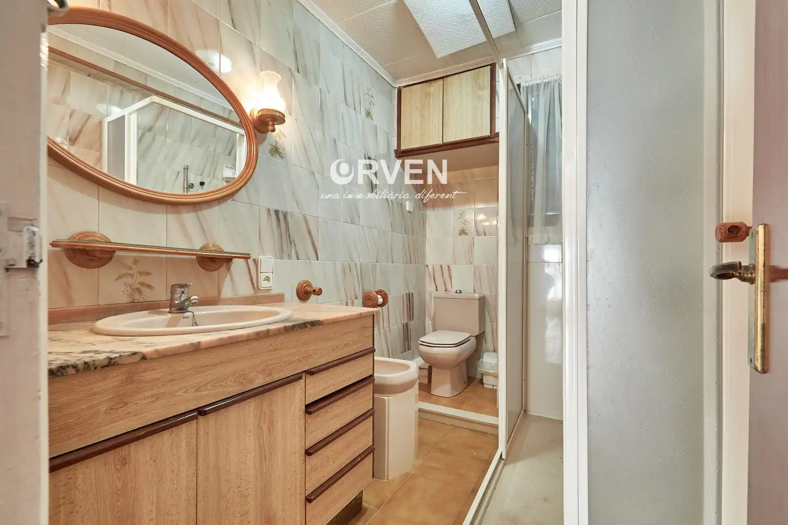 Badezimmer von Wohnung zum Verkauf in Torredembarra mit Heizung, Terrasse und Ofen