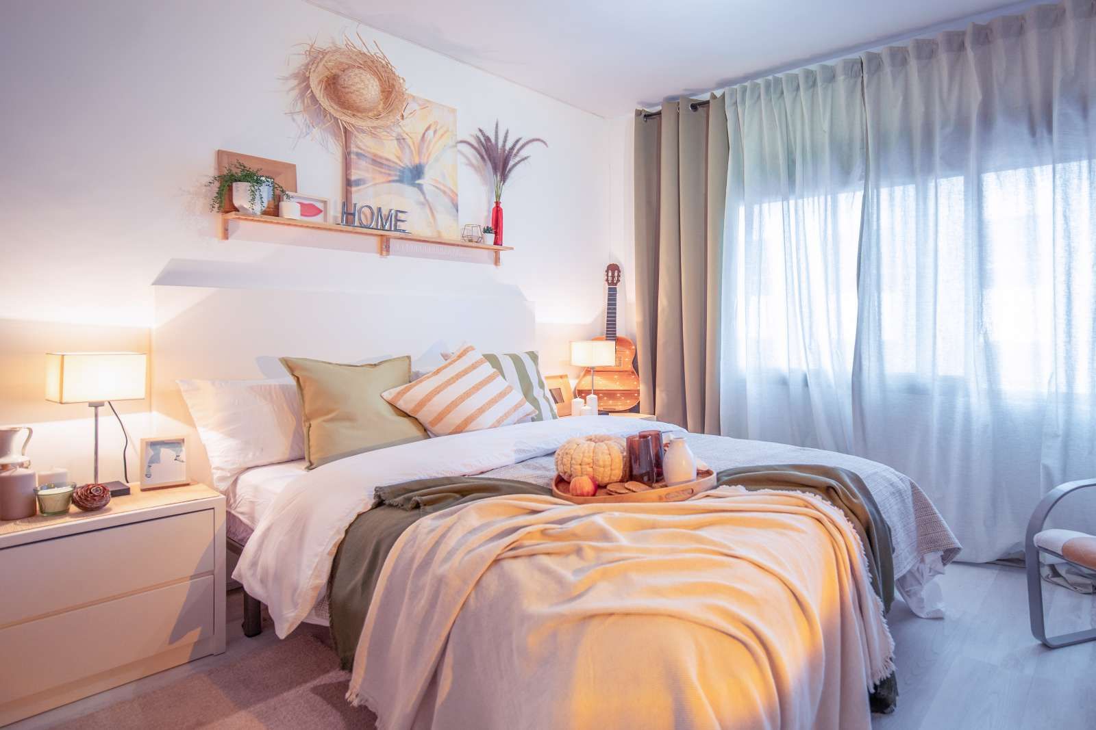 Habitación de Estudio para compartir en  Valencia Capital con Aire acondicionado, Terraza y Amueblado