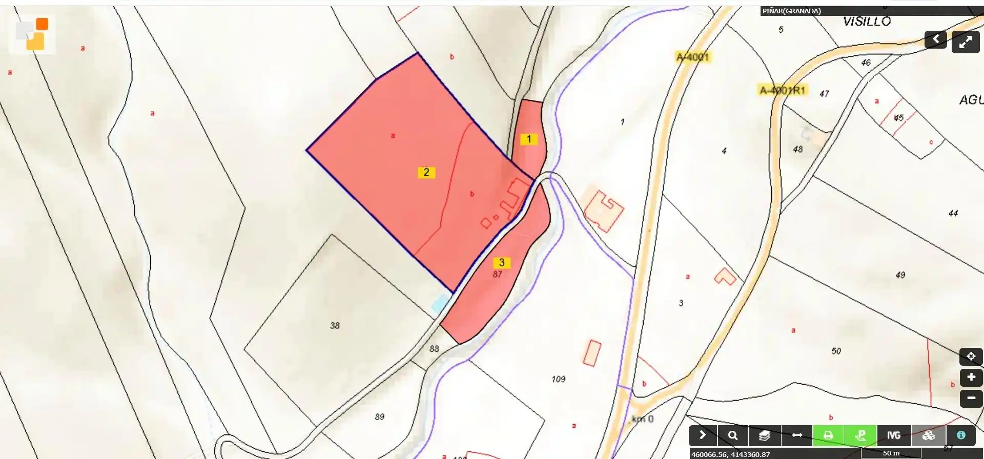 Finca rústica en venta en Píñar