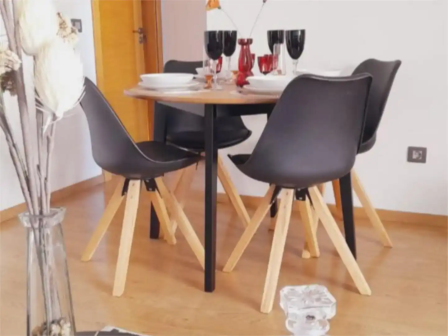 Esszimmer von Wohnung zur Miete in Málaga Capital mit Klimaanlage, Schwimmbad und Balkon