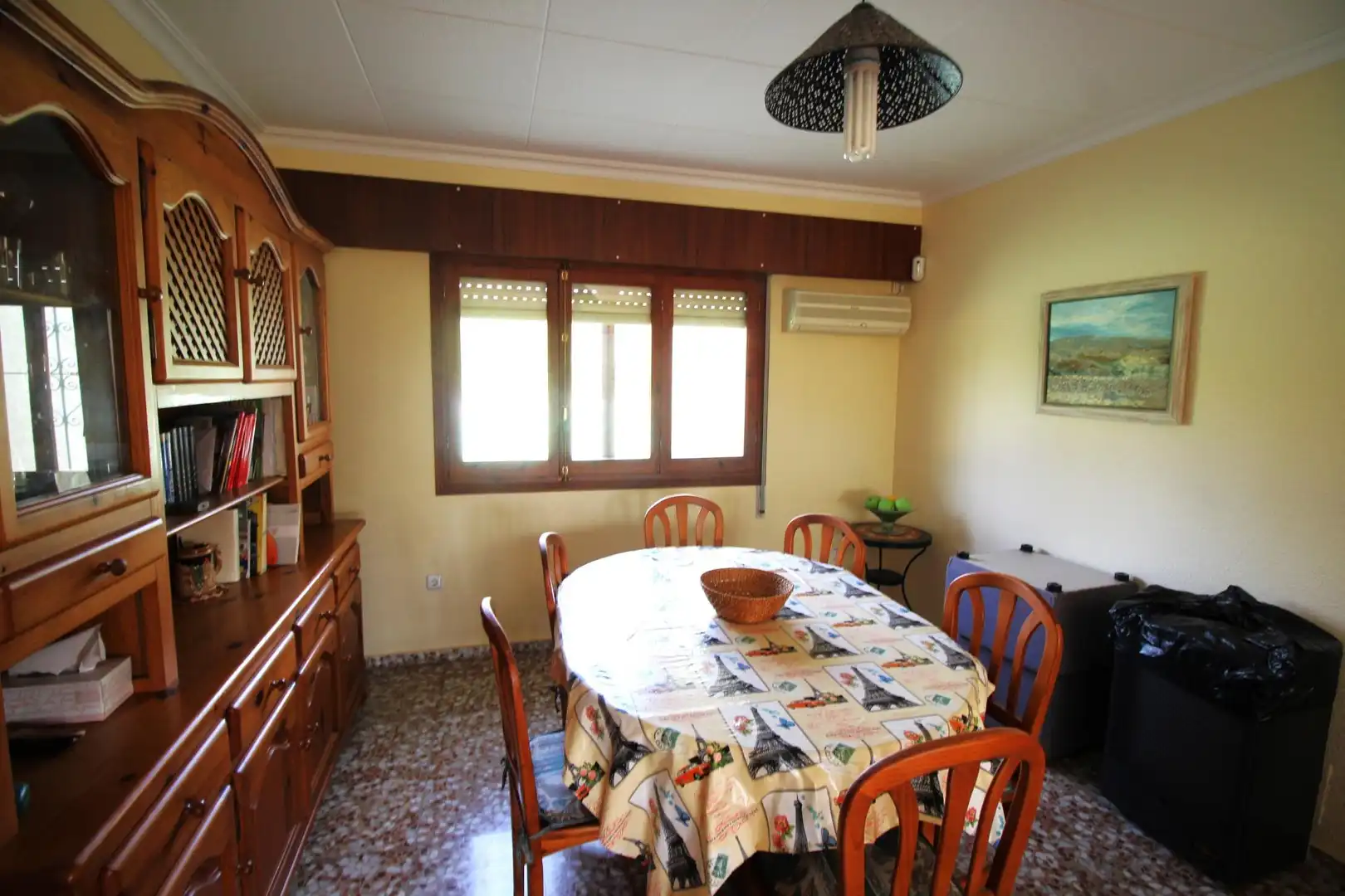 Comedor de Casa o chalet en venta en Alicante / Alacant con Aire acondicionado, Terraza y Piscina