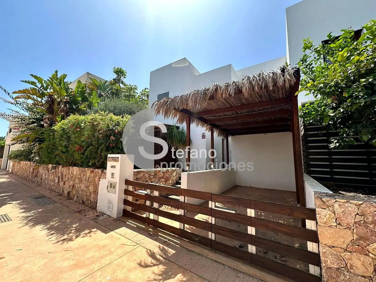 Exterior view of Detached homes for rent in Níjar  with Air Conditioner, Heating and Private garden