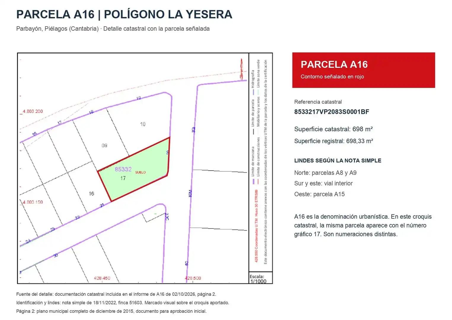 Terreny residencial en venda a Barrio La Yesera 20, imagen 9