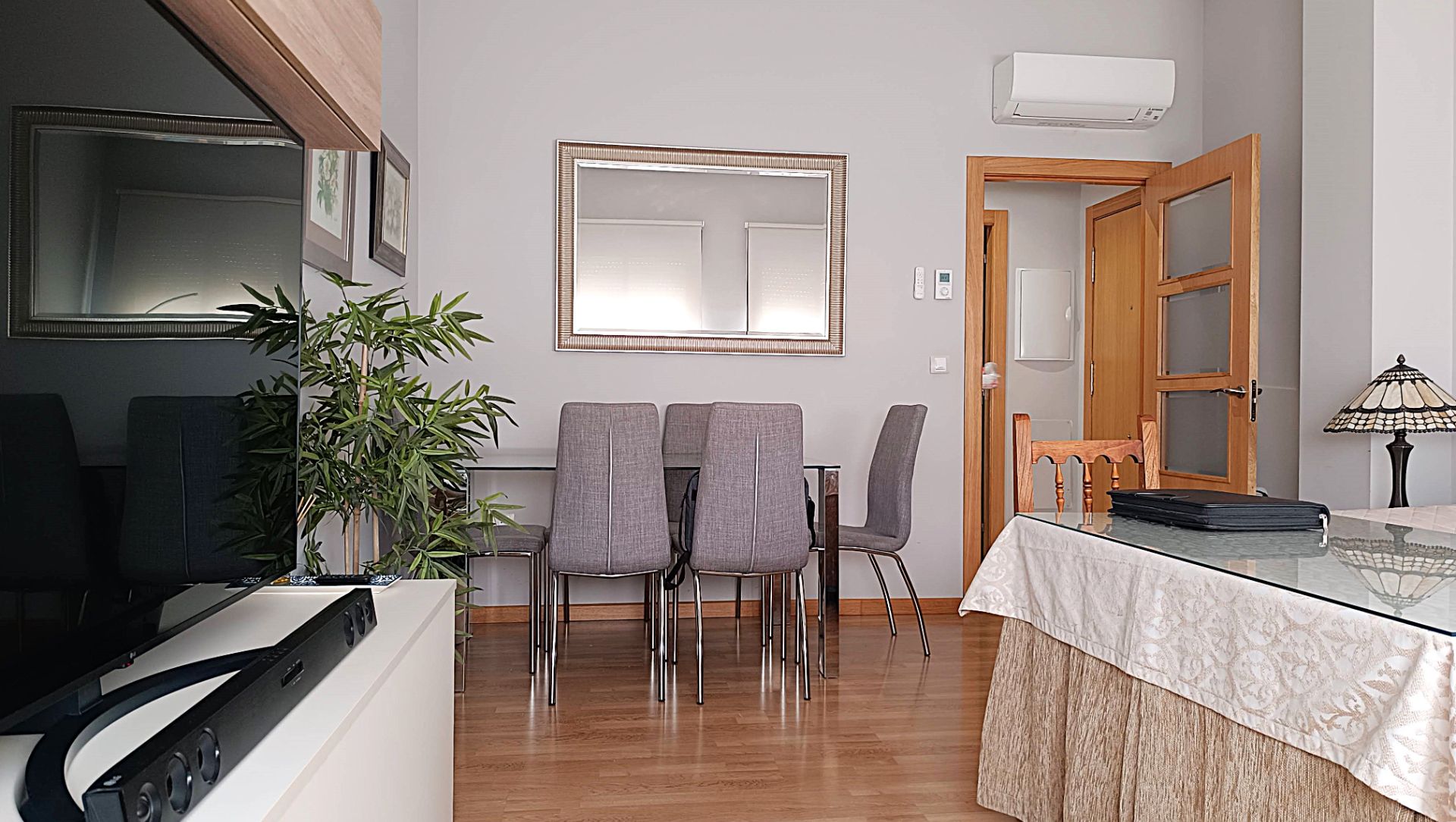 Dining room of Flat for sale in Mancha Real  with Air Conditioner, Heating and Parquet flooring