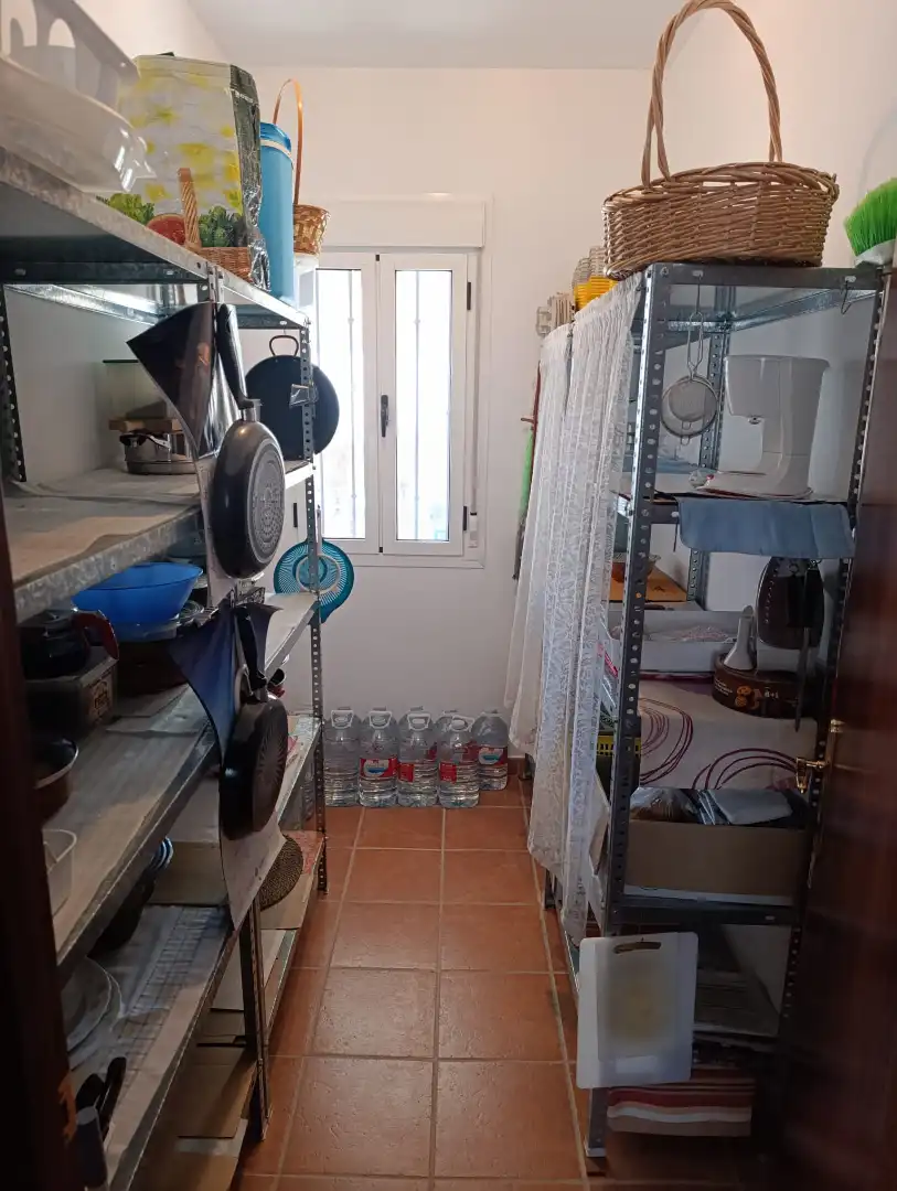 Cuina de Casa o xalet en venda en Mata de Alcántara amb Moblat