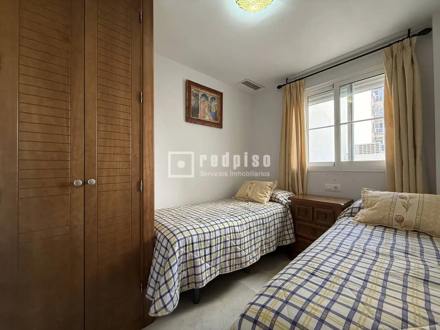 Habitación de Piso de alquiler en Málaga con Aire acondicionado y Amueblado