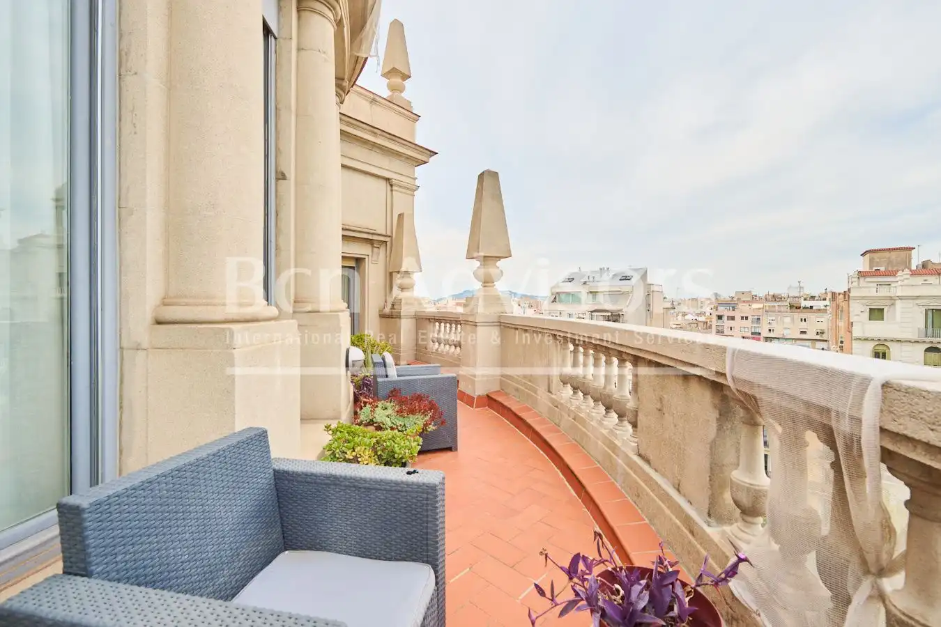 Terrace of Attic for sale in Barcelona  with Air Conditioner, Heating and Parquet flooring