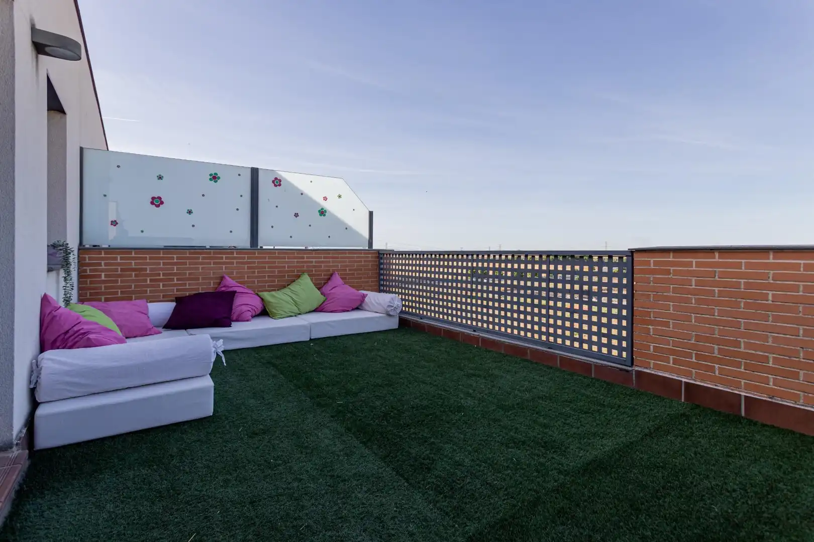Terraza de Casa adosada en venta en Valdemoro con Aire acondicionado, Calefacción y Jardín privado
