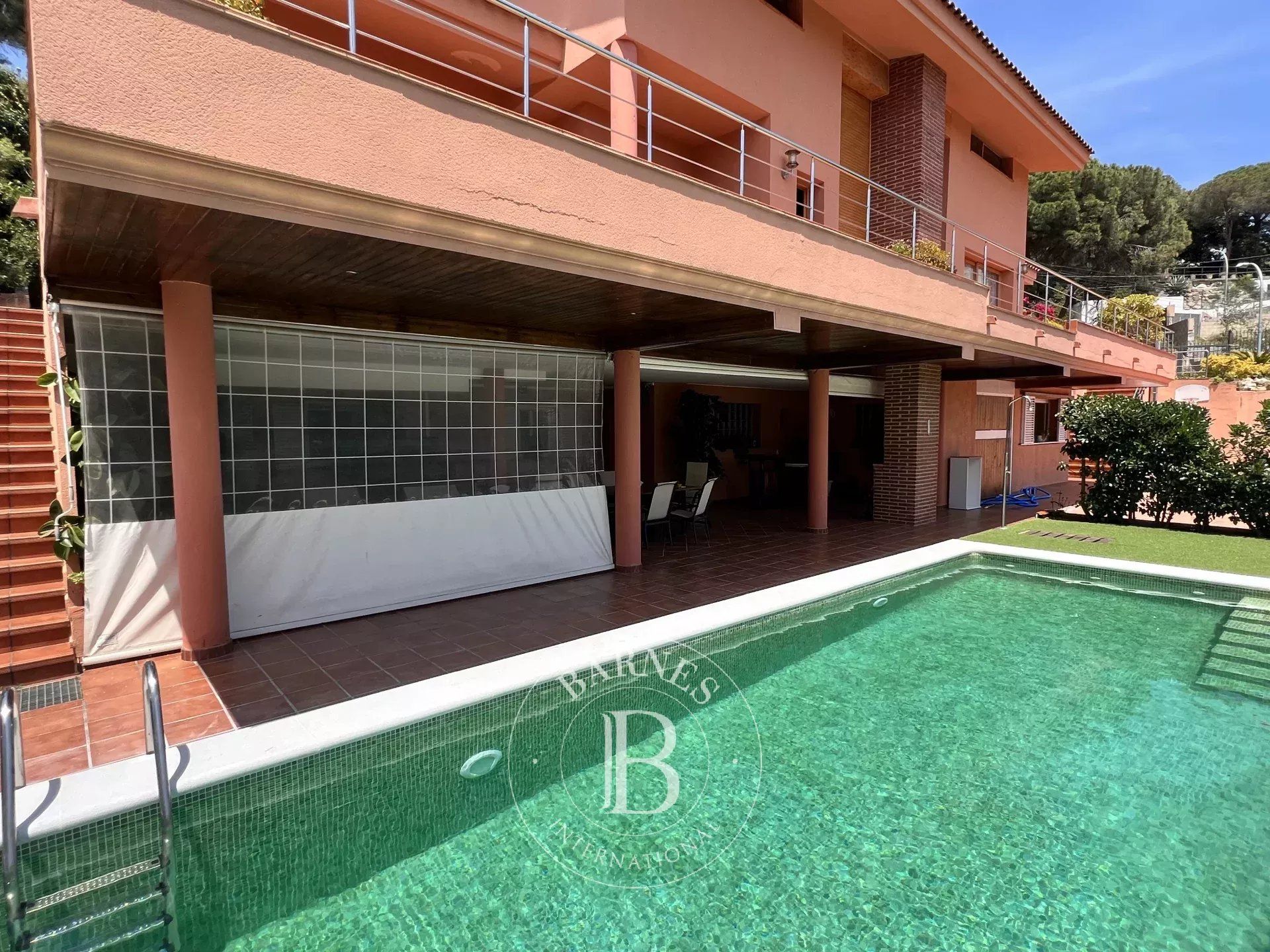 Swimming pool of House or chalet for sale in Argentona  with Heating, Swimming Pool and Furnished