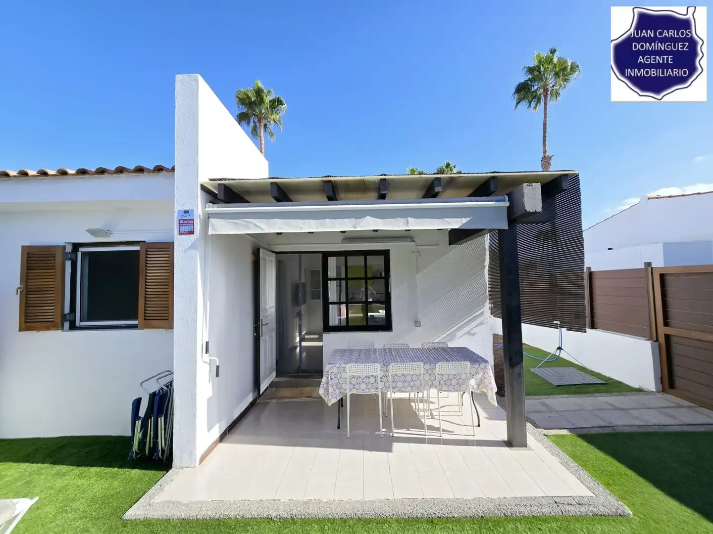 Terrasse von Haus oder Chalet zur Miete in San Bartolomé de Tirajana mit Privatgarten, Terrasse und Möbliert