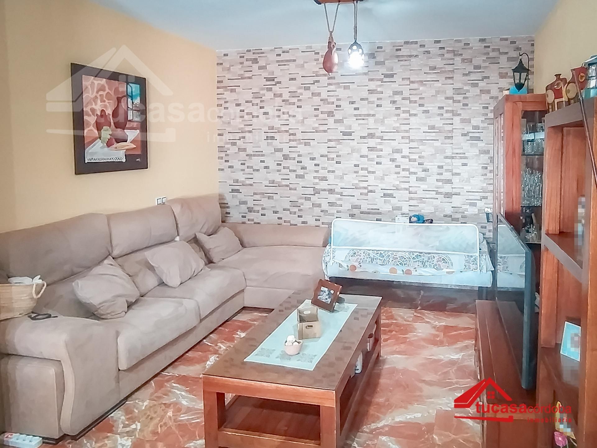 Living room of Single-family semi-detached for sale in Guadalcázar  with Air Conditioner and Swimming Pool