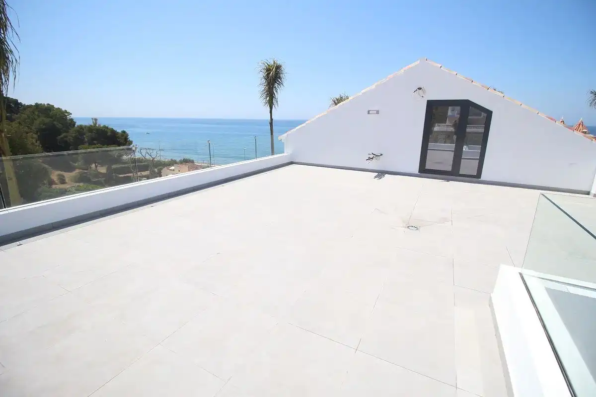 Terrassa de Casa o xalet de lloguer en Vélez-Málaga amb Aire condicionat, Calefacció i Jardí privat