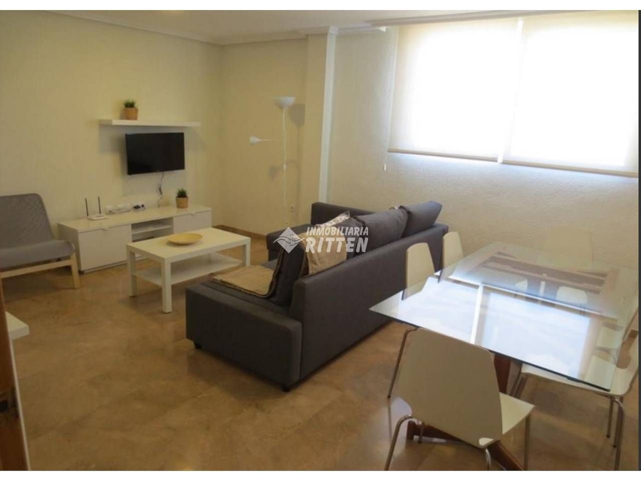 Living room of Flat to rent in Cartagena  with Air Conditioner, Heating and Furnished