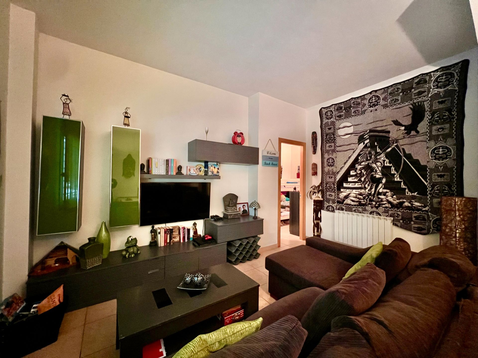 Sala d'estar de Pis en venda en L'Estartit amb Calefacció i Moblat