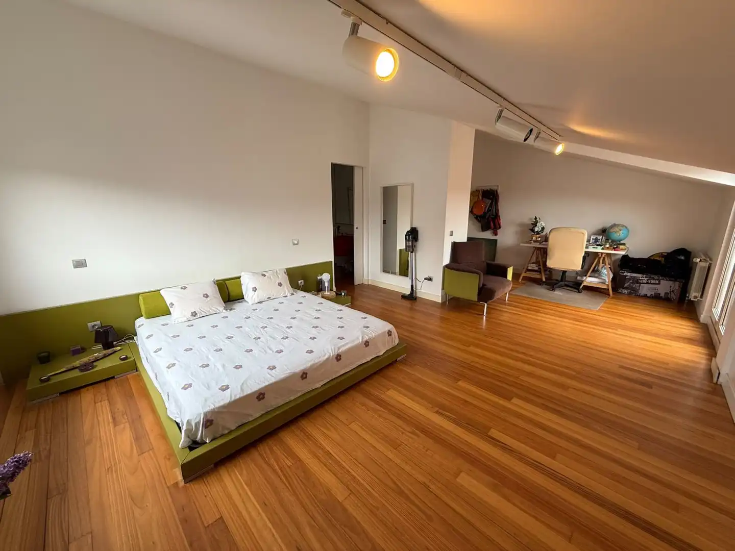 Bedroom of Attic for sale in Entrambasaguas  with Heating, Parquet flooring and Terrace