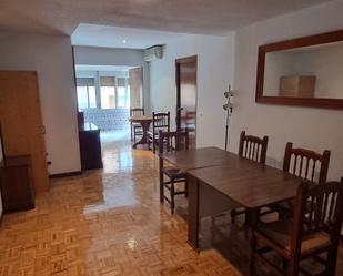 Dining room of Flat to rent in  Madrid Capital  with Air Conditioner and Terrace