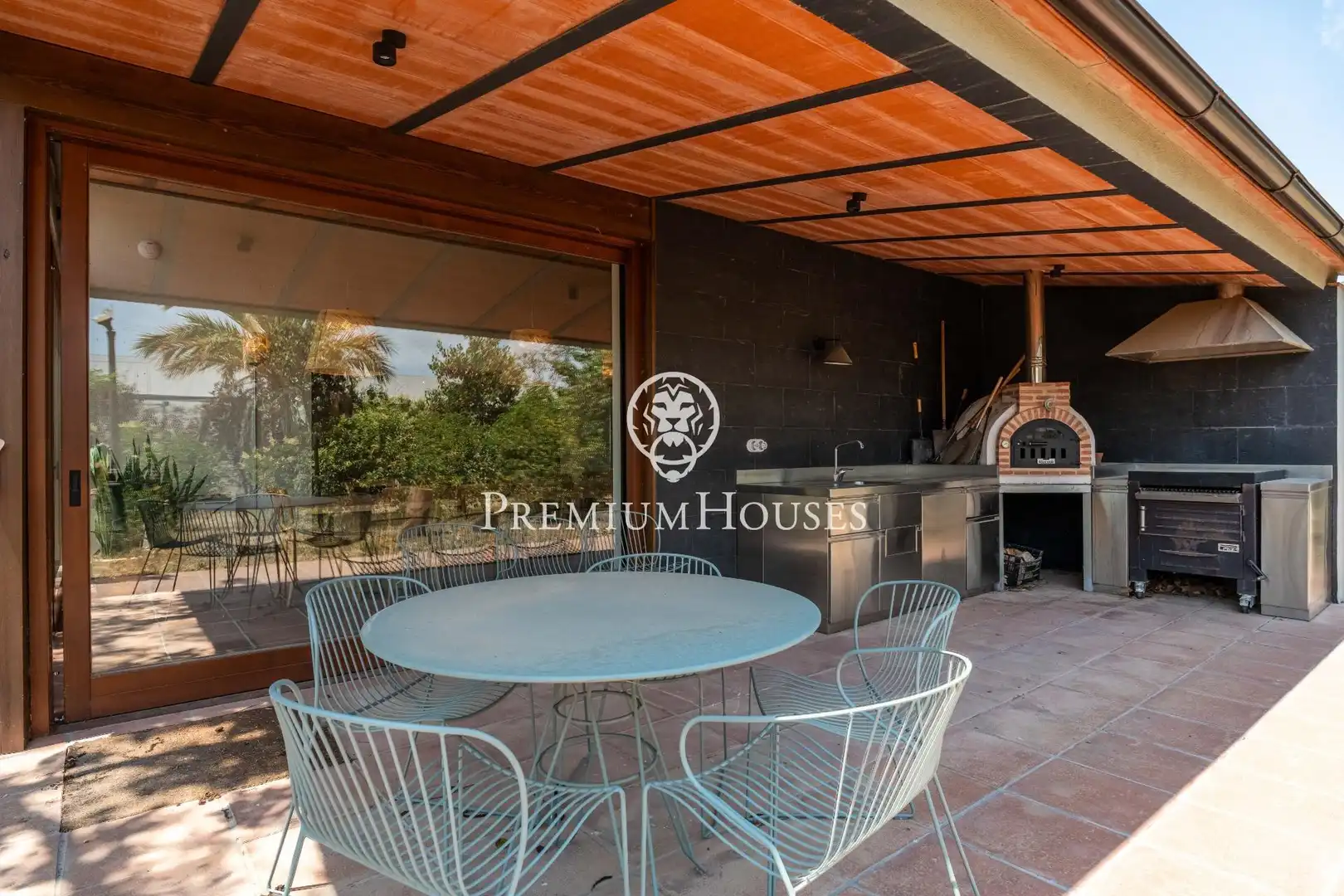 Terrassa de Casa o xalet en venda en Riudoms amb Aire condicionat, Calefacció i Jardí privat
