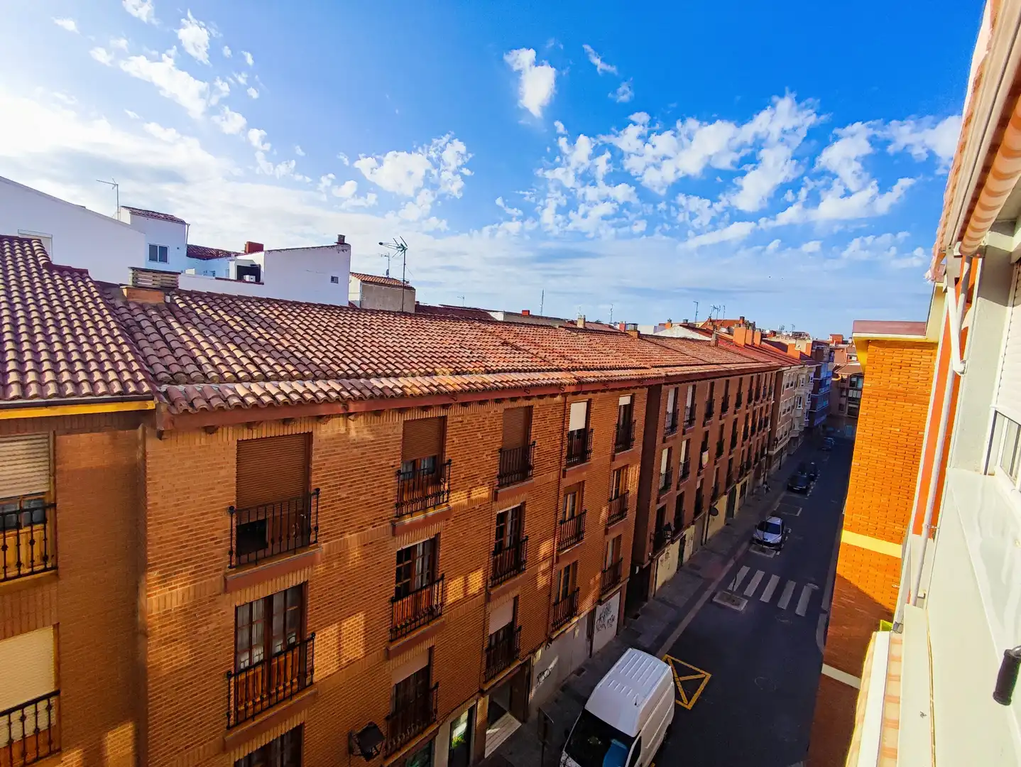 Exterior view of Flat for rent in Palencia  with Heating, Parquet flooring and Terrace