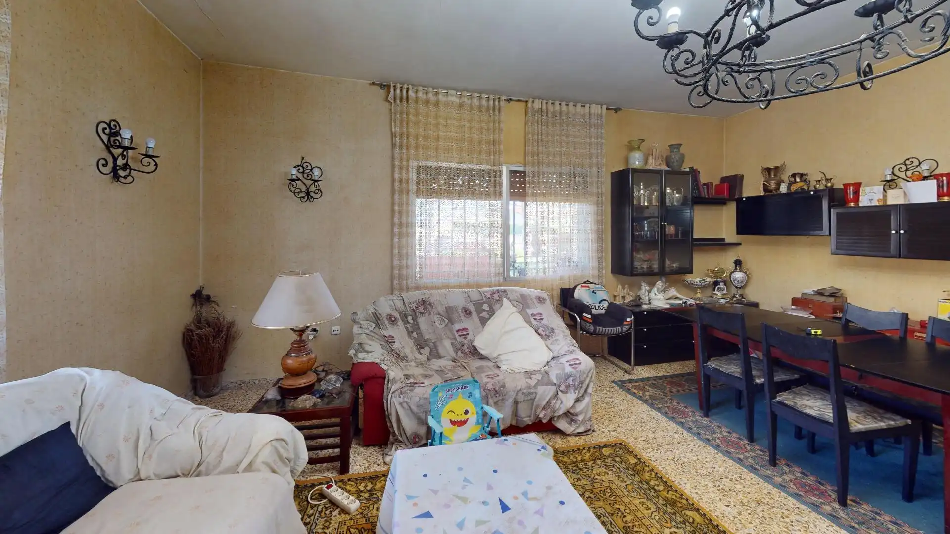 Sala d'estar de Casa o xalet en venda en Escopete