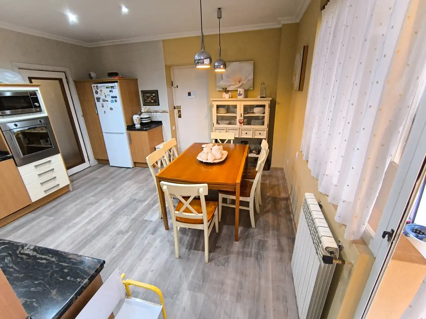 Esszimmer von Wohnung zum Verkauf in Palencia mit Heizung, Terrasse und Ofen