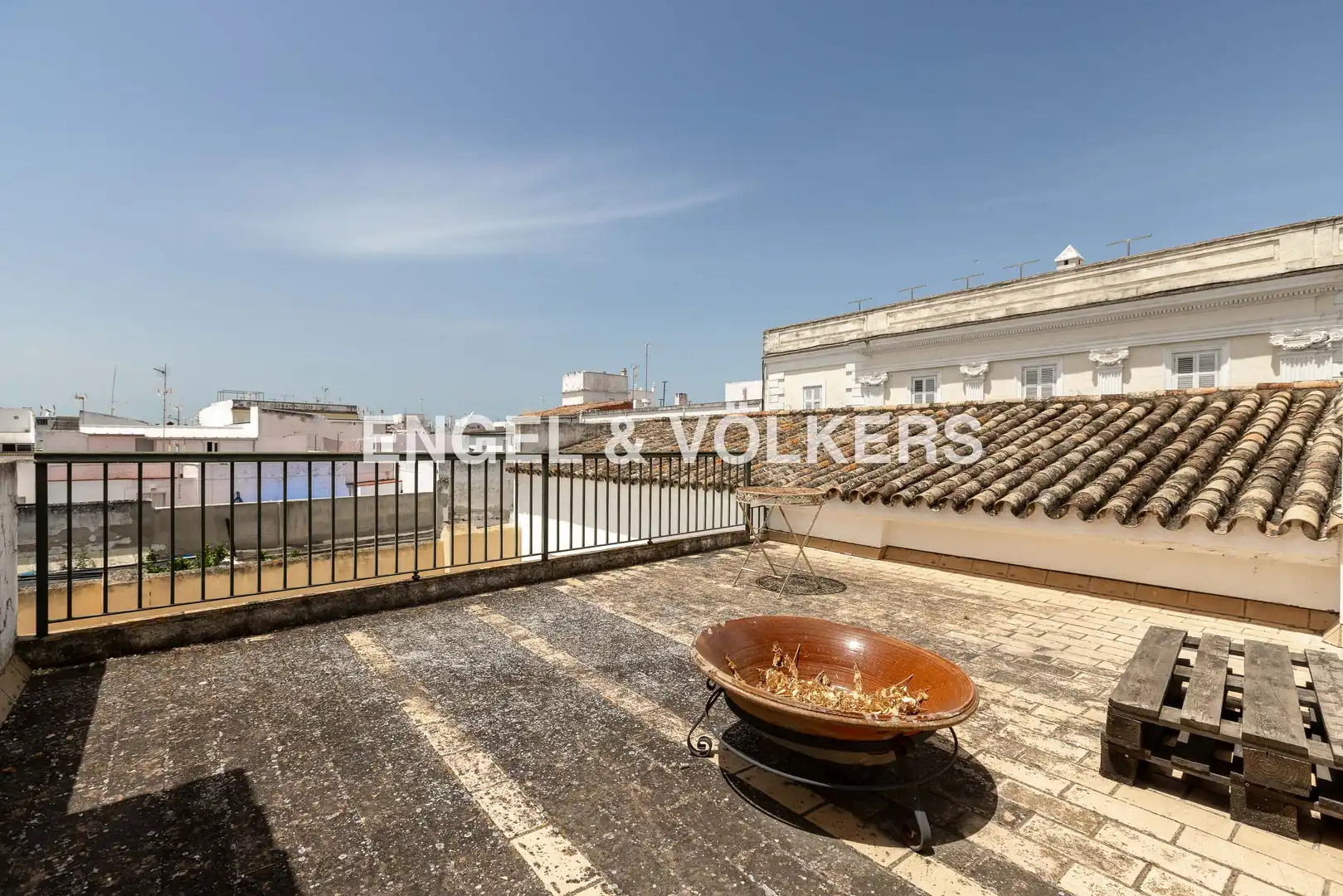Terrassa de Casa o xalet en venda en El Puerto de Santa María amb Aire condicionat, Calefacció i Terrassa